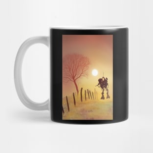 Robot in a Field Mug